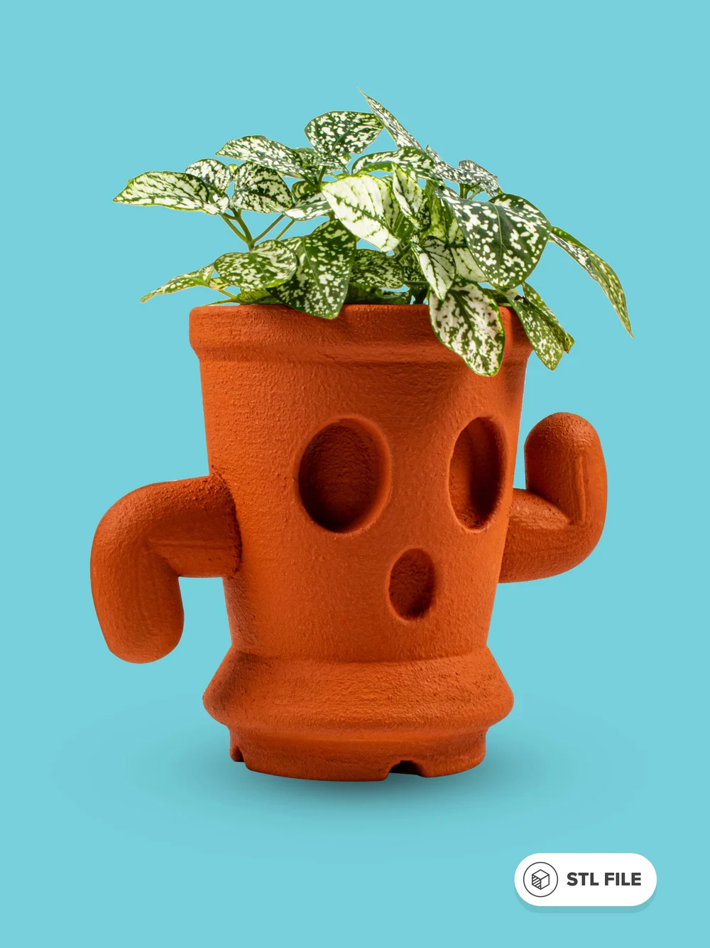 Gyroid Planter Pot | STL File for 3D Printing | Make/Do