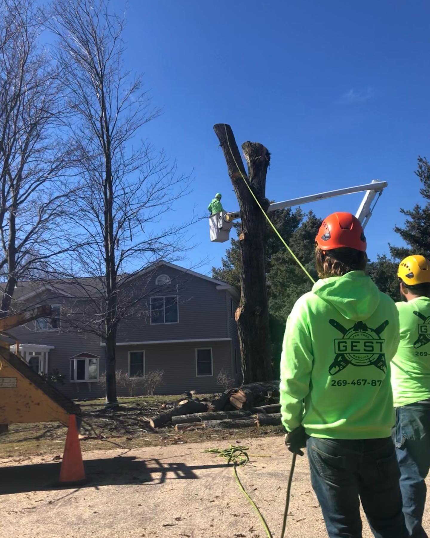 We can&rsquo;t tell if it&rsquo;s winter or spring on a day like today. Either way, it&rsquo;s a great time to get tree work done! 

📞 (269)467-8765