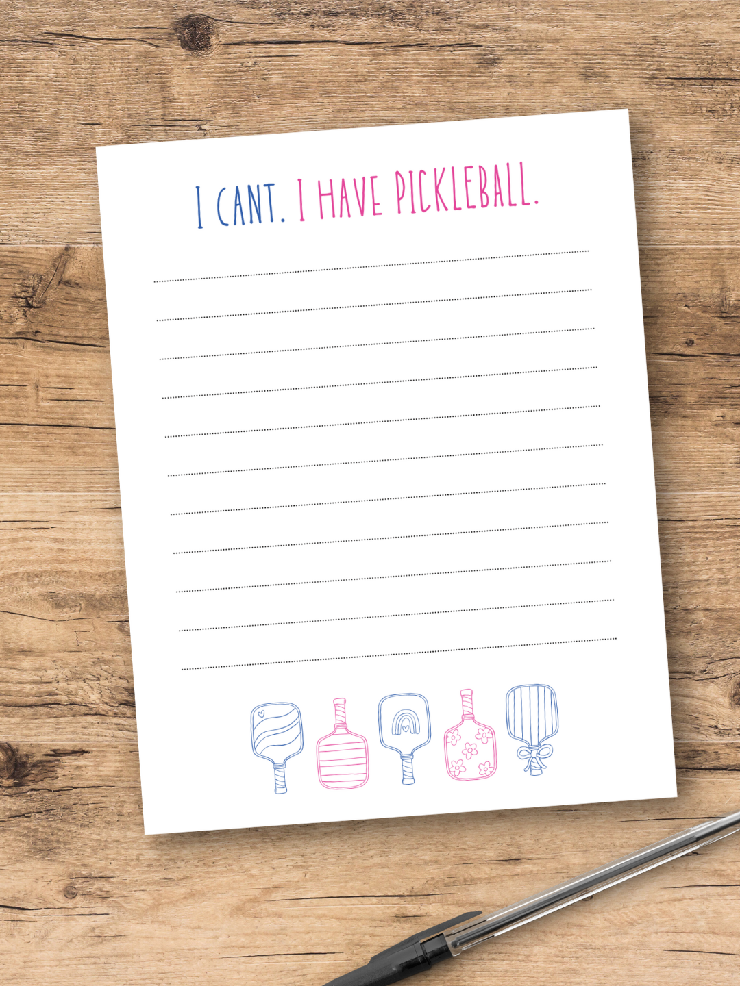 I Can't. I Have Pickleball.png