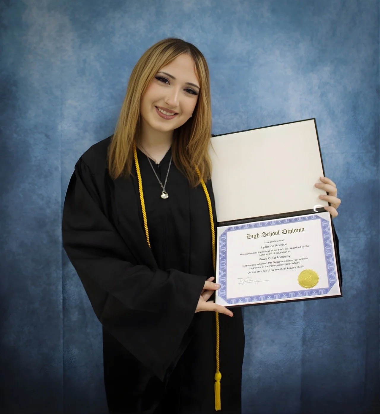 Lydianna Komicki Future Vet Tech in Training! 🐕✨

A massive shoutout to our 2026 grad who is off to study Veterinary Technology! Her dedication to helping others—especially those with four legs and a tail—makes us so proud. We know you’re going to d
