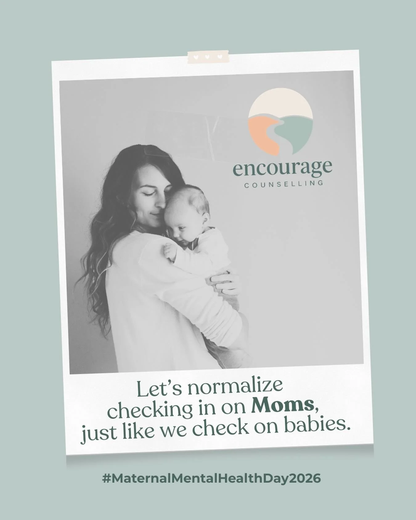 Today is World Maternal Mental Health Day 💛

A mother&rsquo;s mental health matters so much &mdash; to her, to her family, and to the next generation. Let&rsquo;s all work together to take care of the mamas in our lives. Check in on your new mom fri