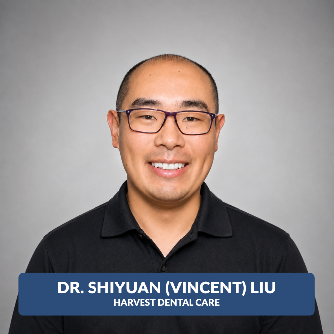 Dr. Shibyuan (Vincent) Liu as a Dentist in Cochrane Clinic.