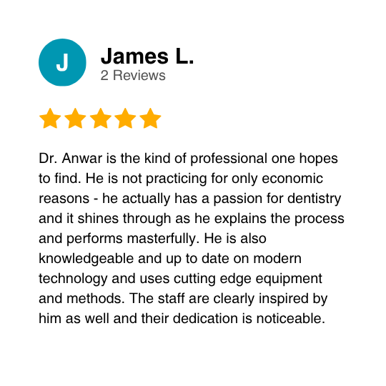 Google Business Review by James L.