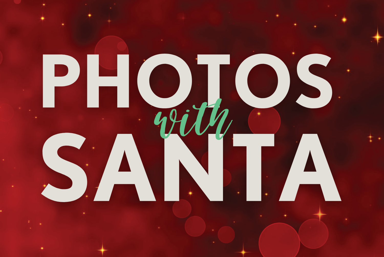 Photos with Santa!