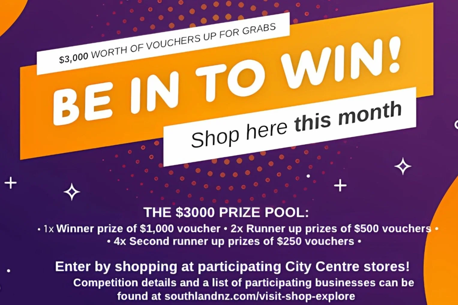 Shop at Invercargill Central In April