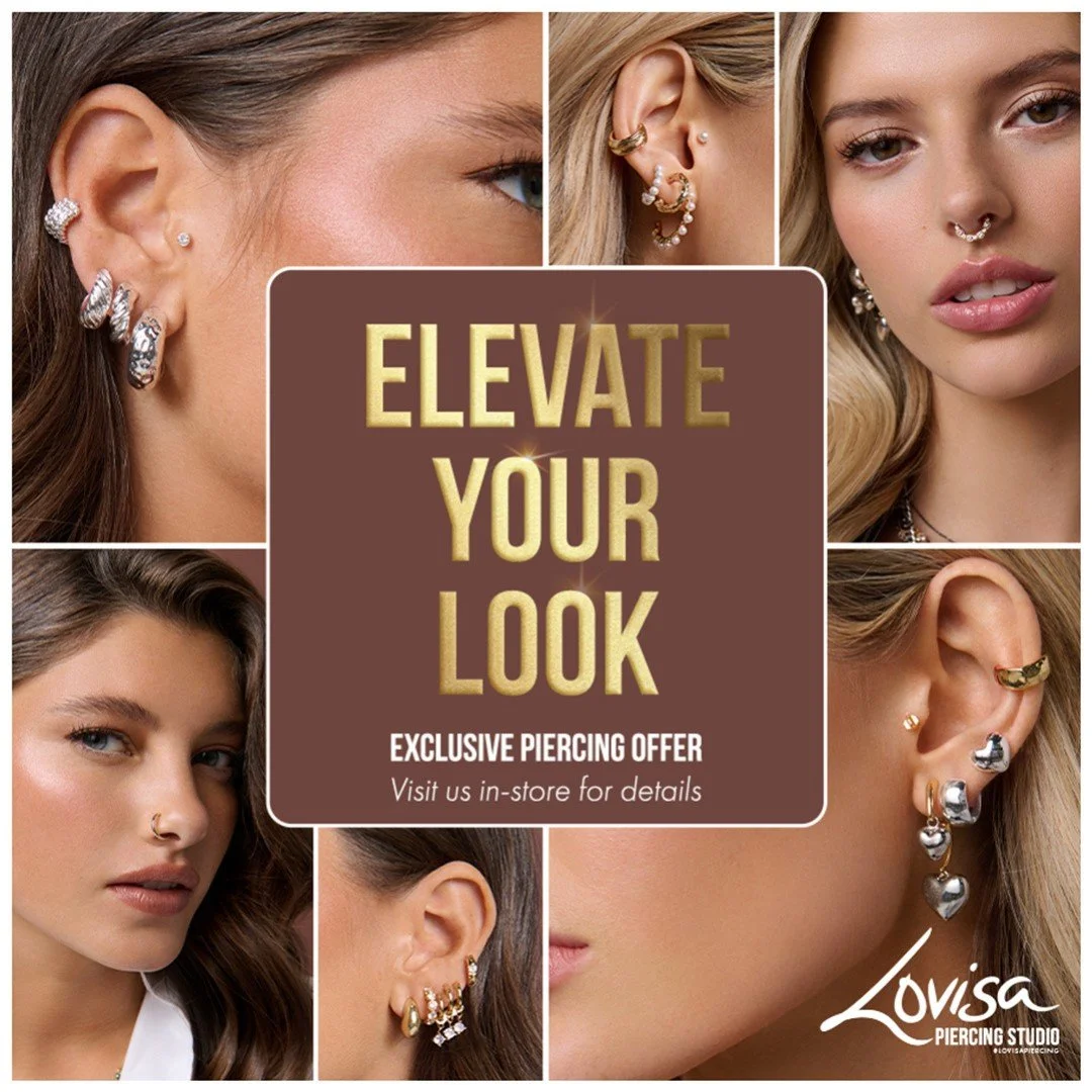 25% off Piercings