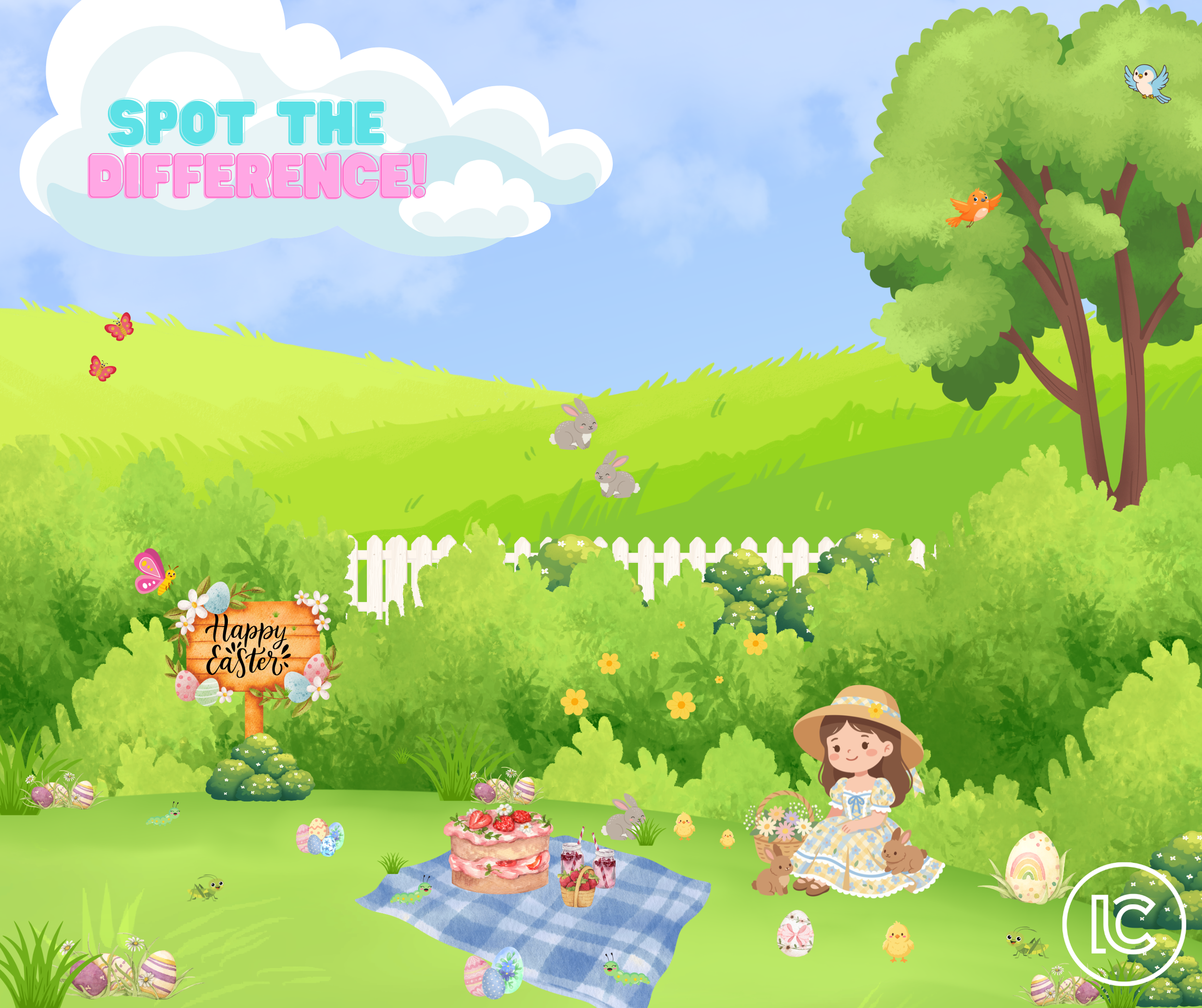 Easter – Spot the difference Challenge