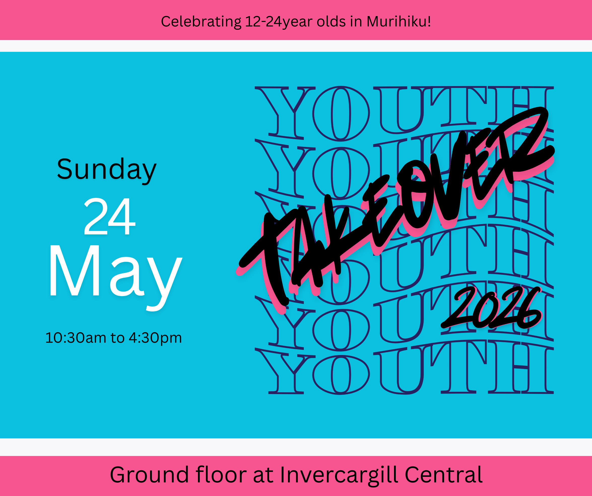 🎉 YOUTH WEEK 2026 at Invercargill Central 🎉