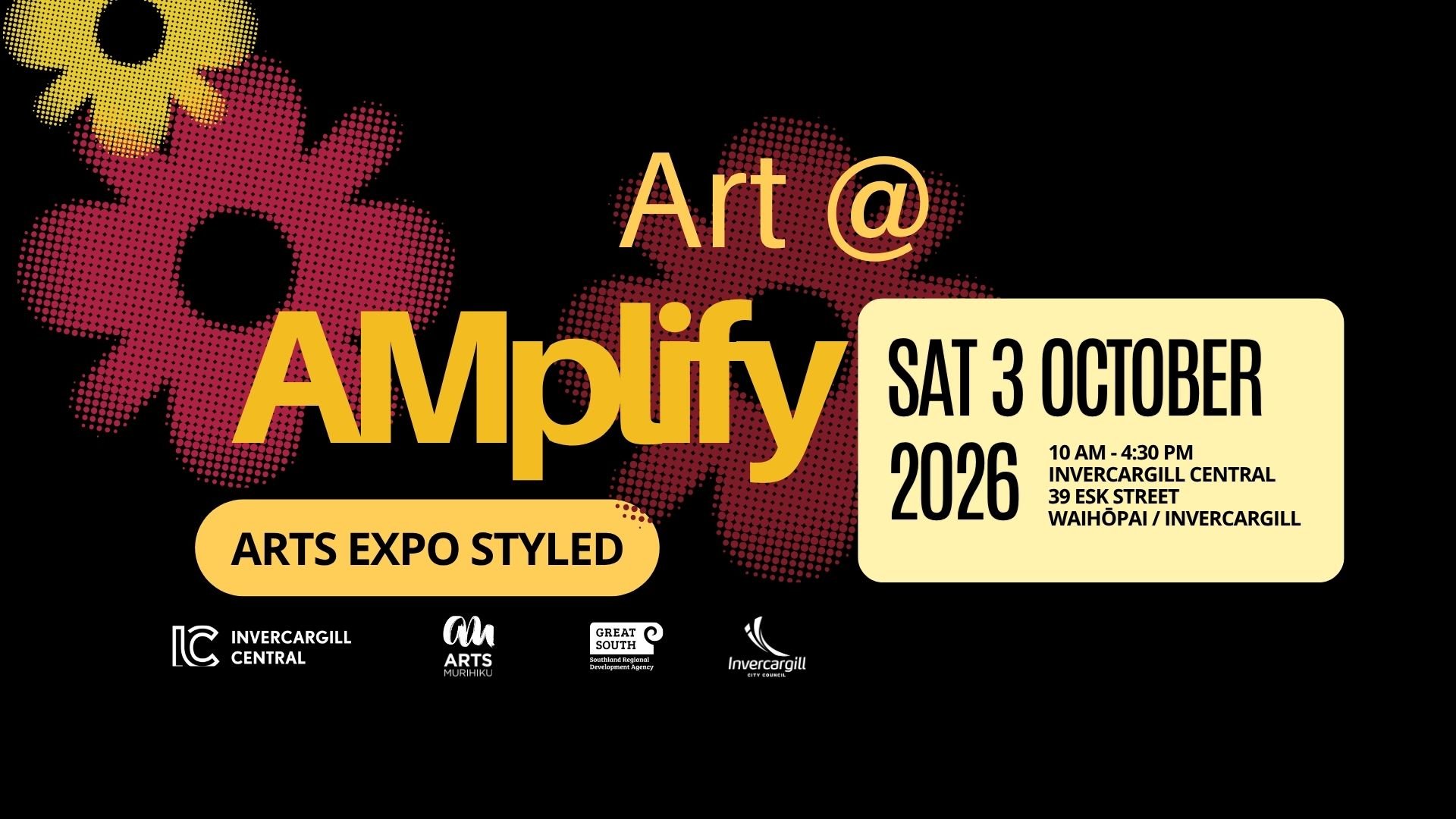 AMplify: A Day of Art and Creativity in Invercargill