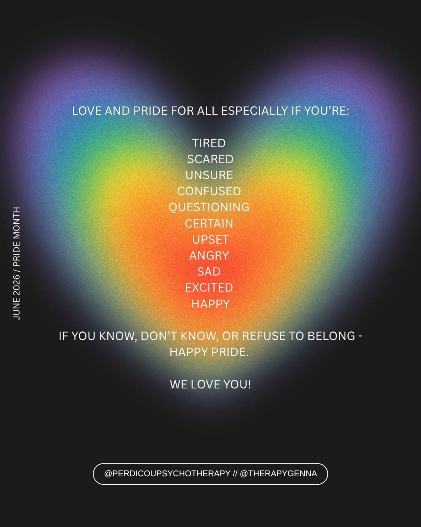 This one is just for everyone - happy pride, love you ❤️
