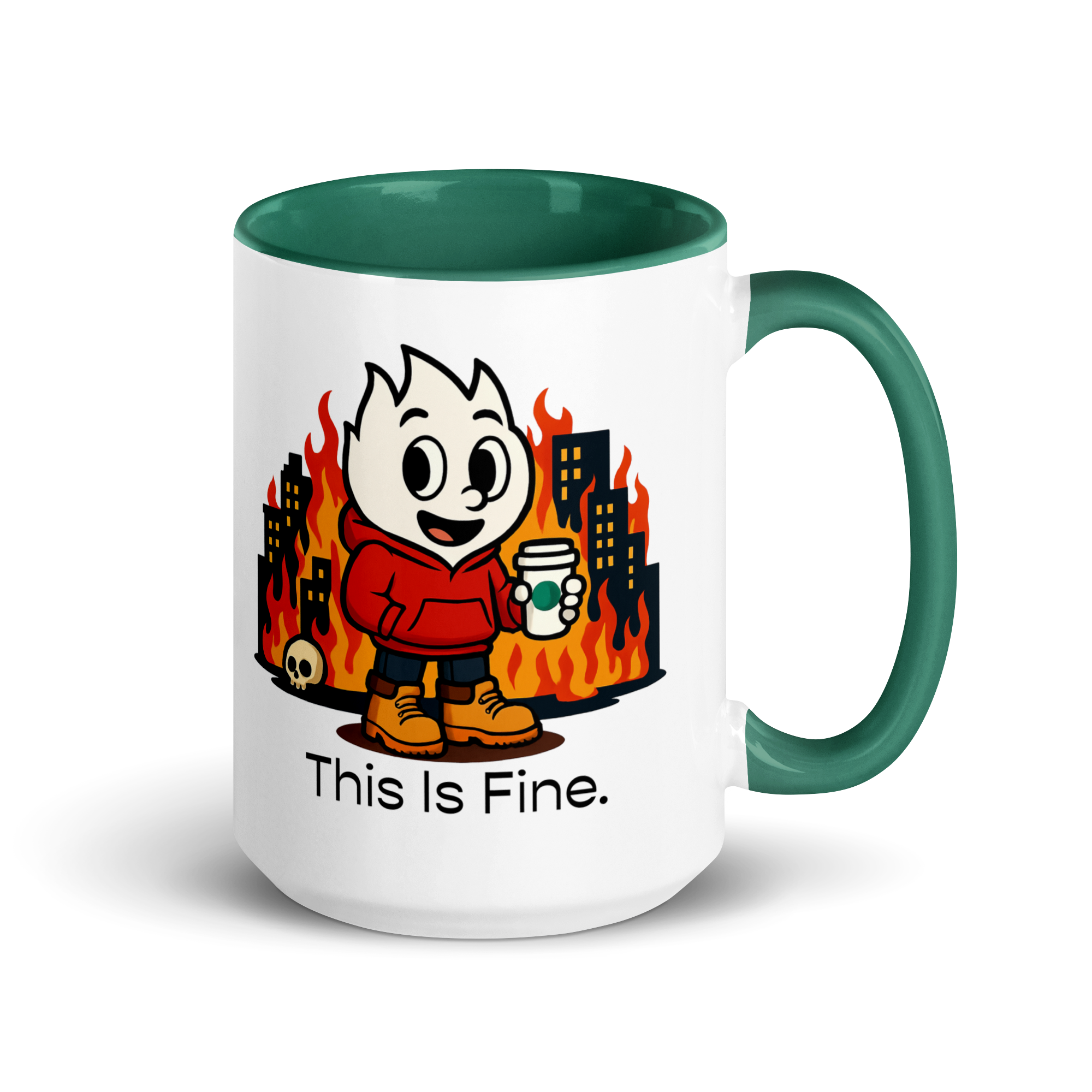 This Is Fine Mug 2