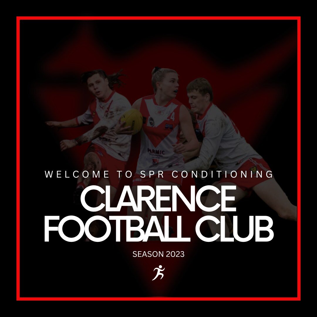 SEASON SIGNING 
___________________

SPR has been trusted with the @clarence_roos_fc state league teams in their preparation and maintenance for the 2023 season. 

SPR will cover all bases providing performance, rehabilitation and recovery needs to t