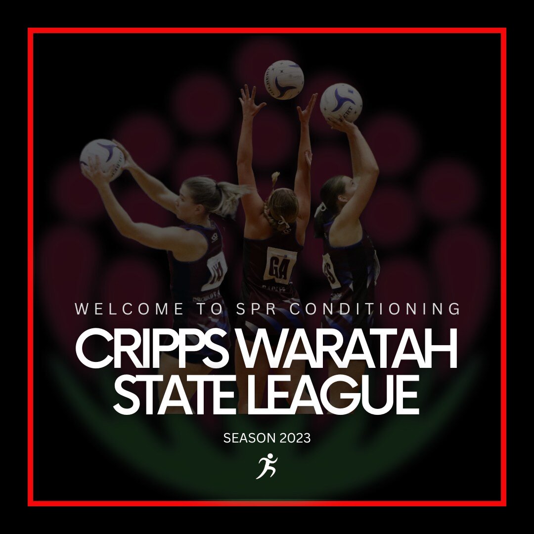 SEASON SIGNING 
___________________

SPR has been trusted with the @crippswaratahnetballclub State League programs in preparation and maintenance for the 2023 season. 

SPR will cover all bases providing players' performance, rehabilitation and recov