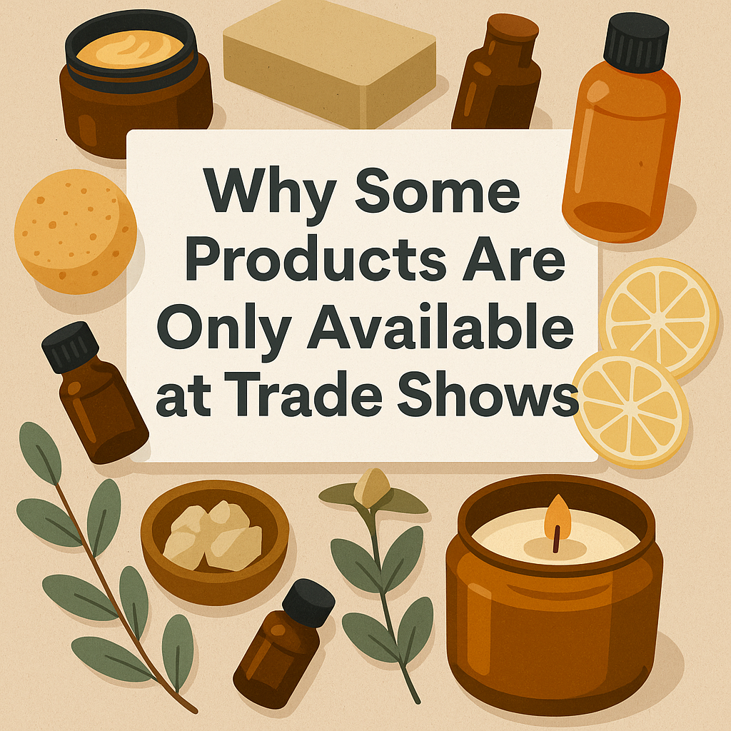 Why Some Just Made Scents Products Are Only Available at Tradeshows