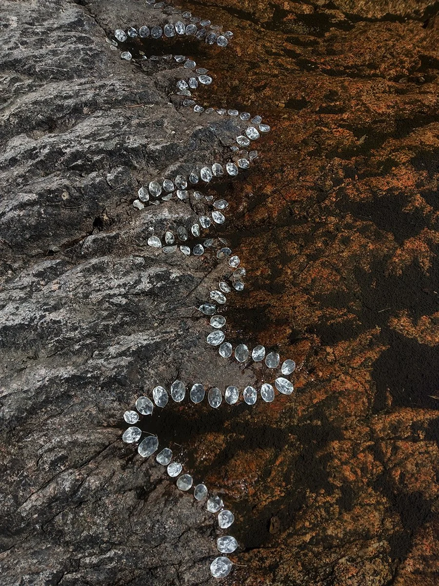 CERCLE ET LIGNE - Land art