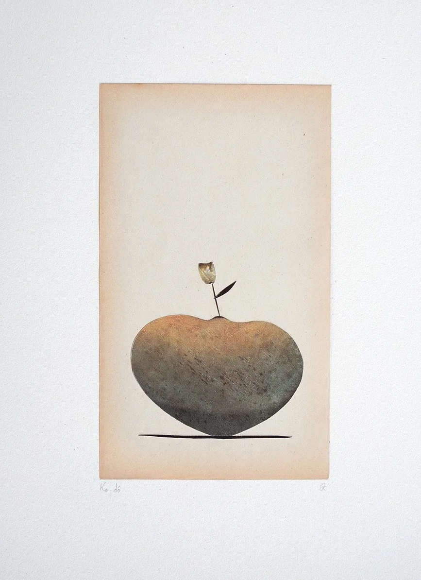 LA VOIX DES FLEURS, Collage