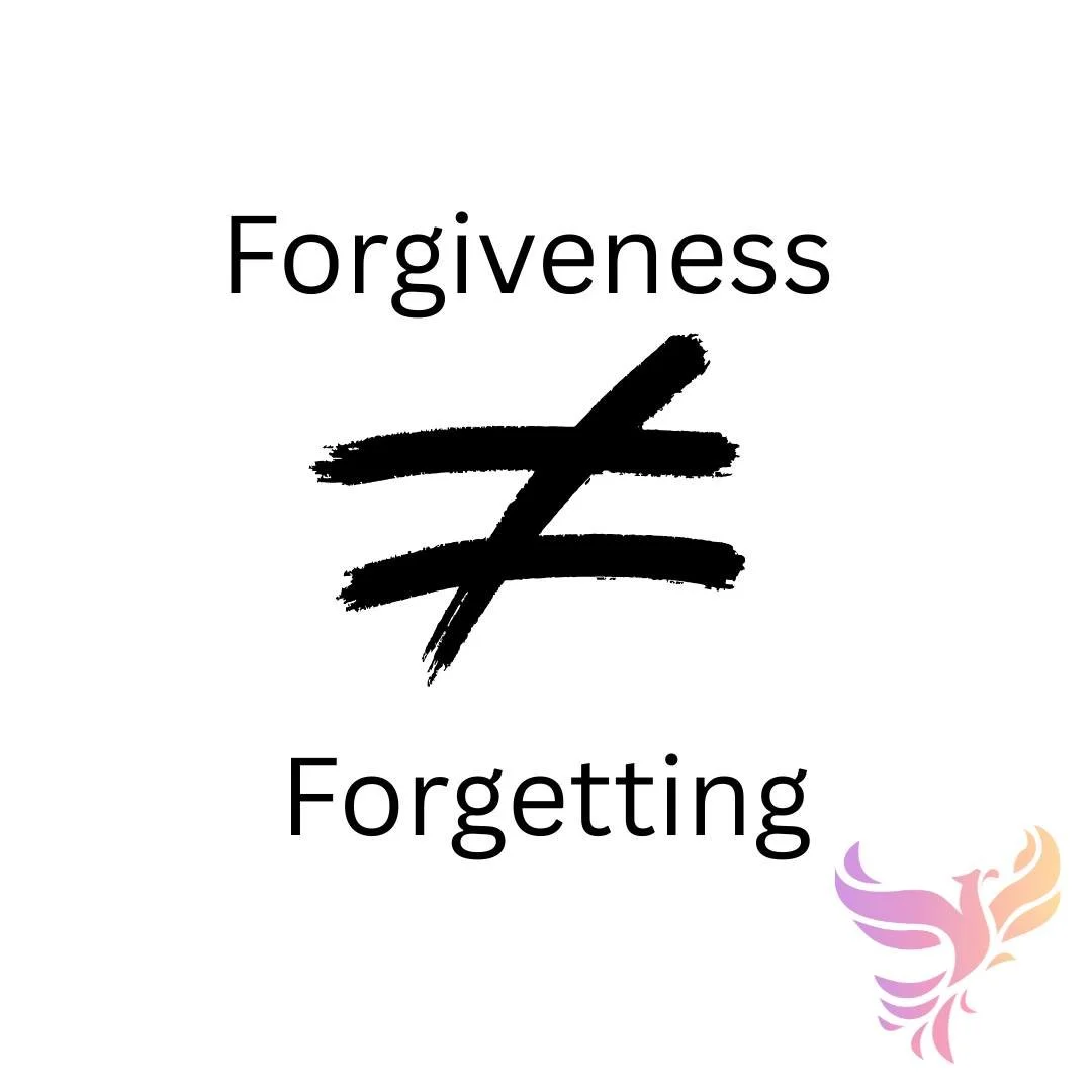 I'm speaking this weekend at the jail again and the topic that's been on my mind since April (IYKYK) has been forgiveness. 

So I did a little soul searching and thought about what forgiveness means to me, how I've dealt with it in grief, and maybe h