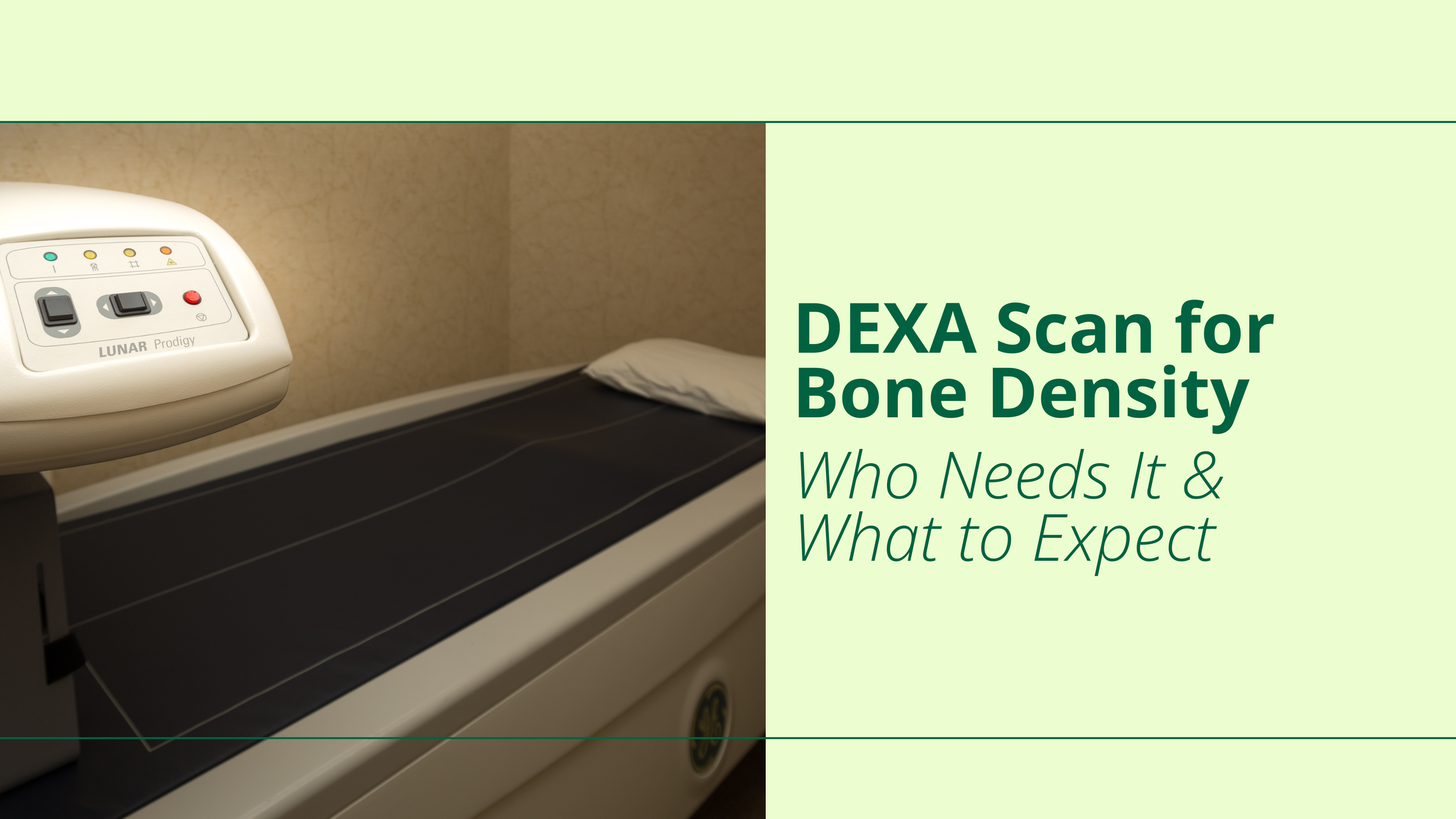 DEXA Scan for Bone Density: Who Needs It &amp; What to Expect