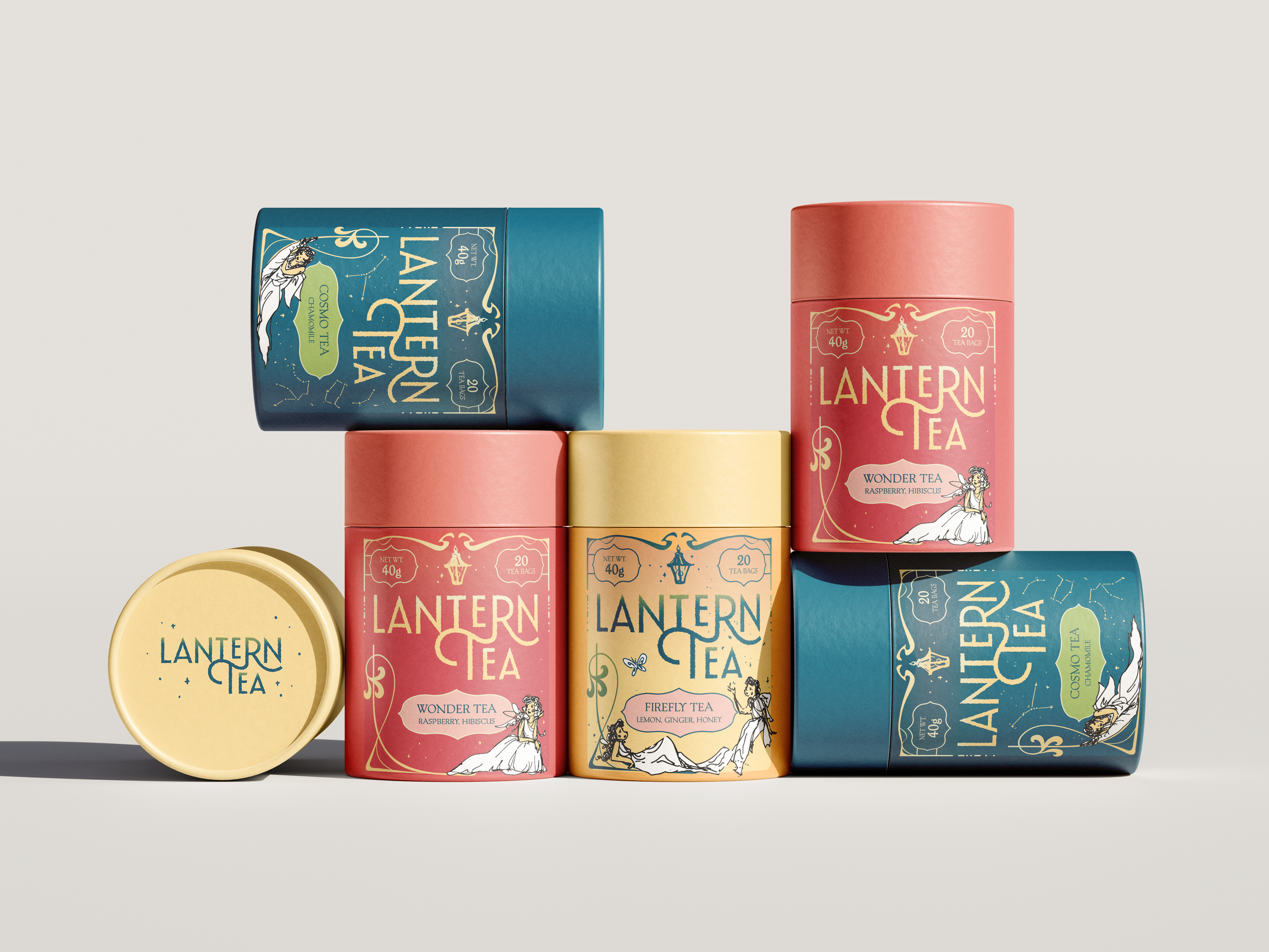 Lantern Tea Brand Identity