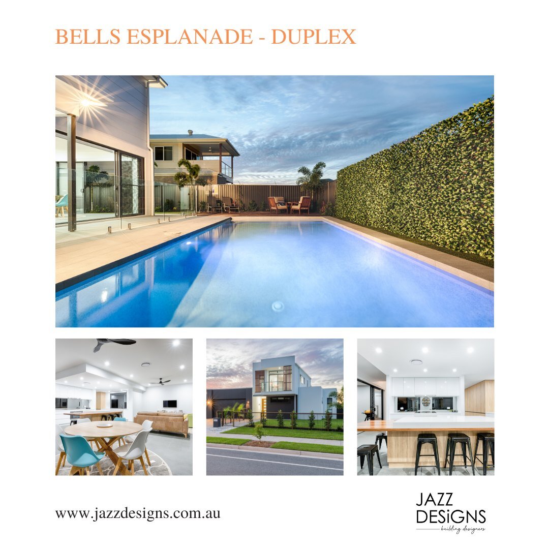 Feature Project - Duplex Design - Bells Esplanade 

#projectmontage #buildingdesign #duplex #conceptdesign #workingdrawings #property #construction #building #projects #familyhomes #multires #commercial #retail #custombuilds #customdesigns #familyown