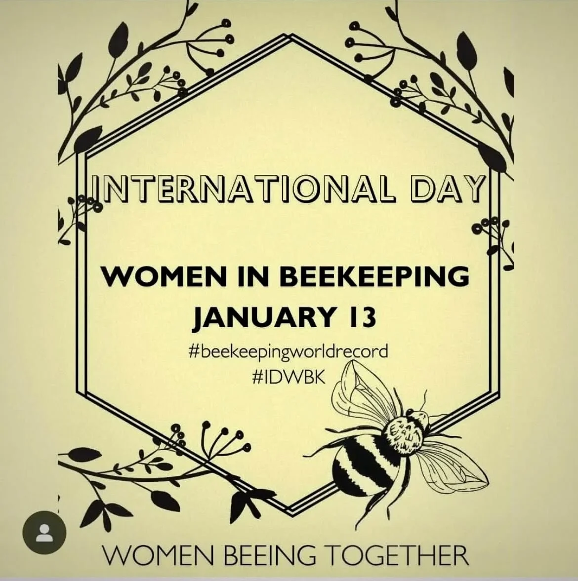 Happy International Day of Women in Beekeeping 🙌🐝✨