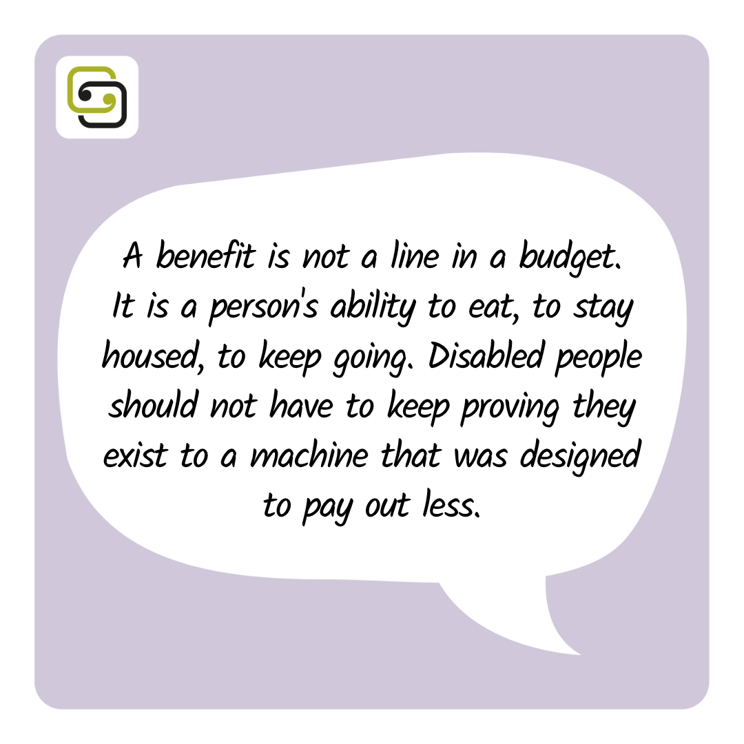 A machine should never decide if a disabled person survives