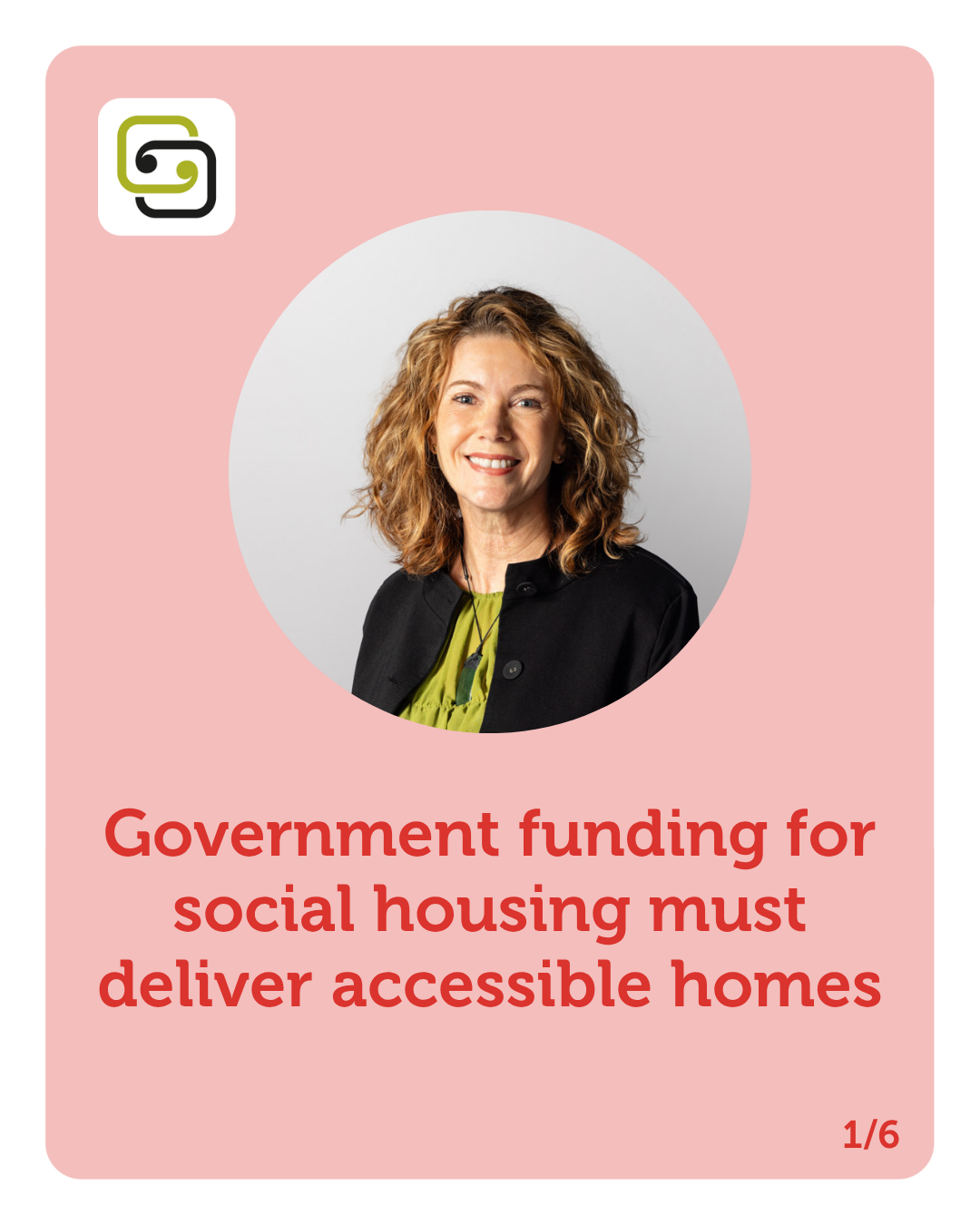 Government funding for social housing must deliver accessible homes