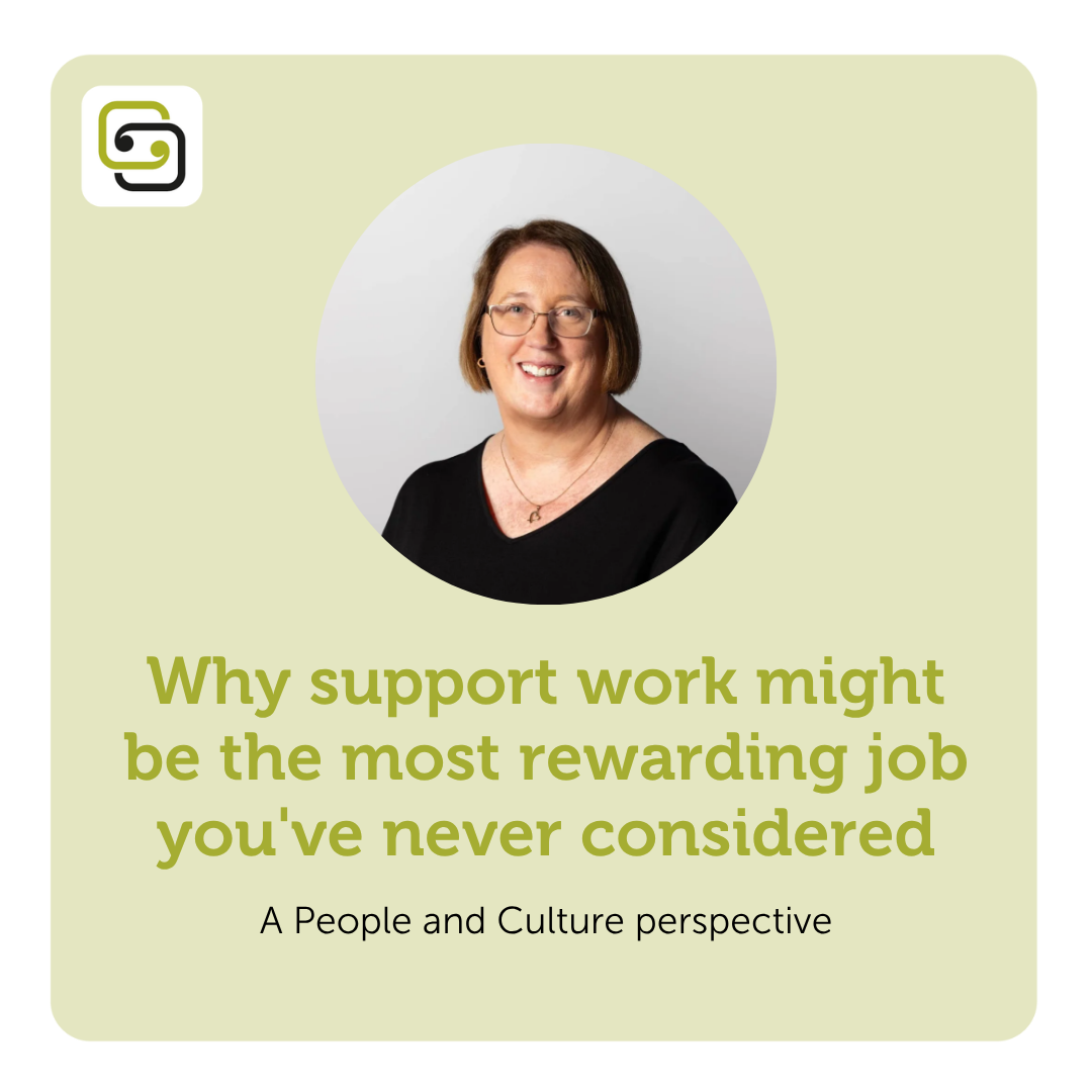 Why support work might be the most rewarding job you've never considered