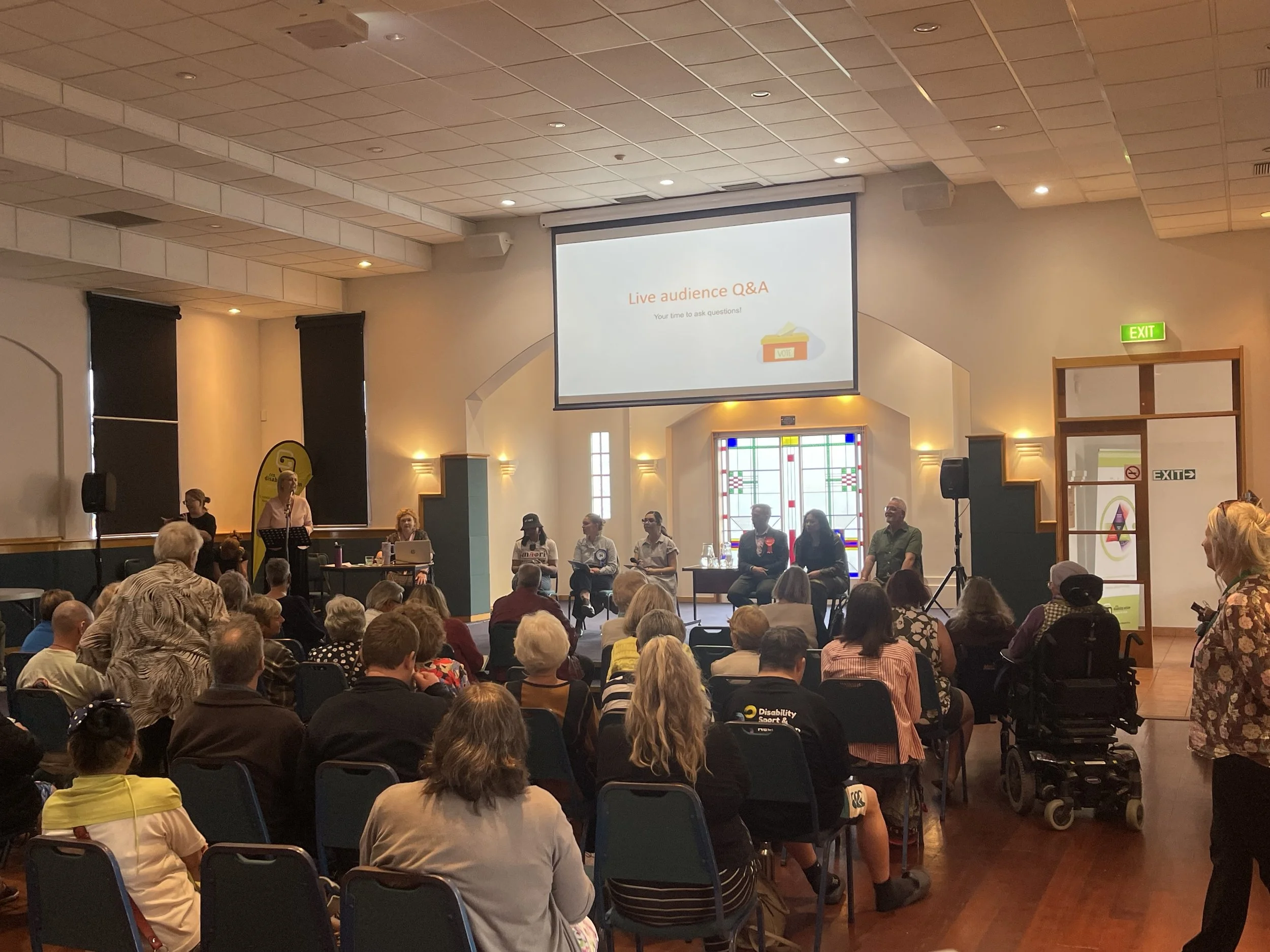 What two Hawke's Bay candidate meetings told us about political engagement with disabled people