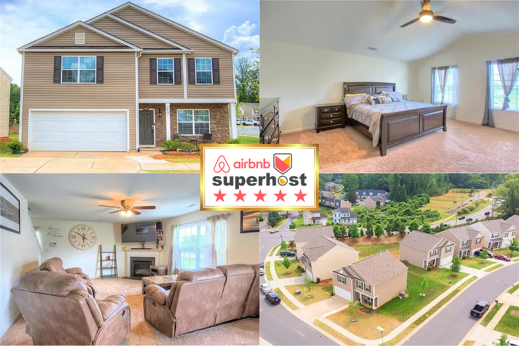 Modern 4BR Near Uptown Charlotte