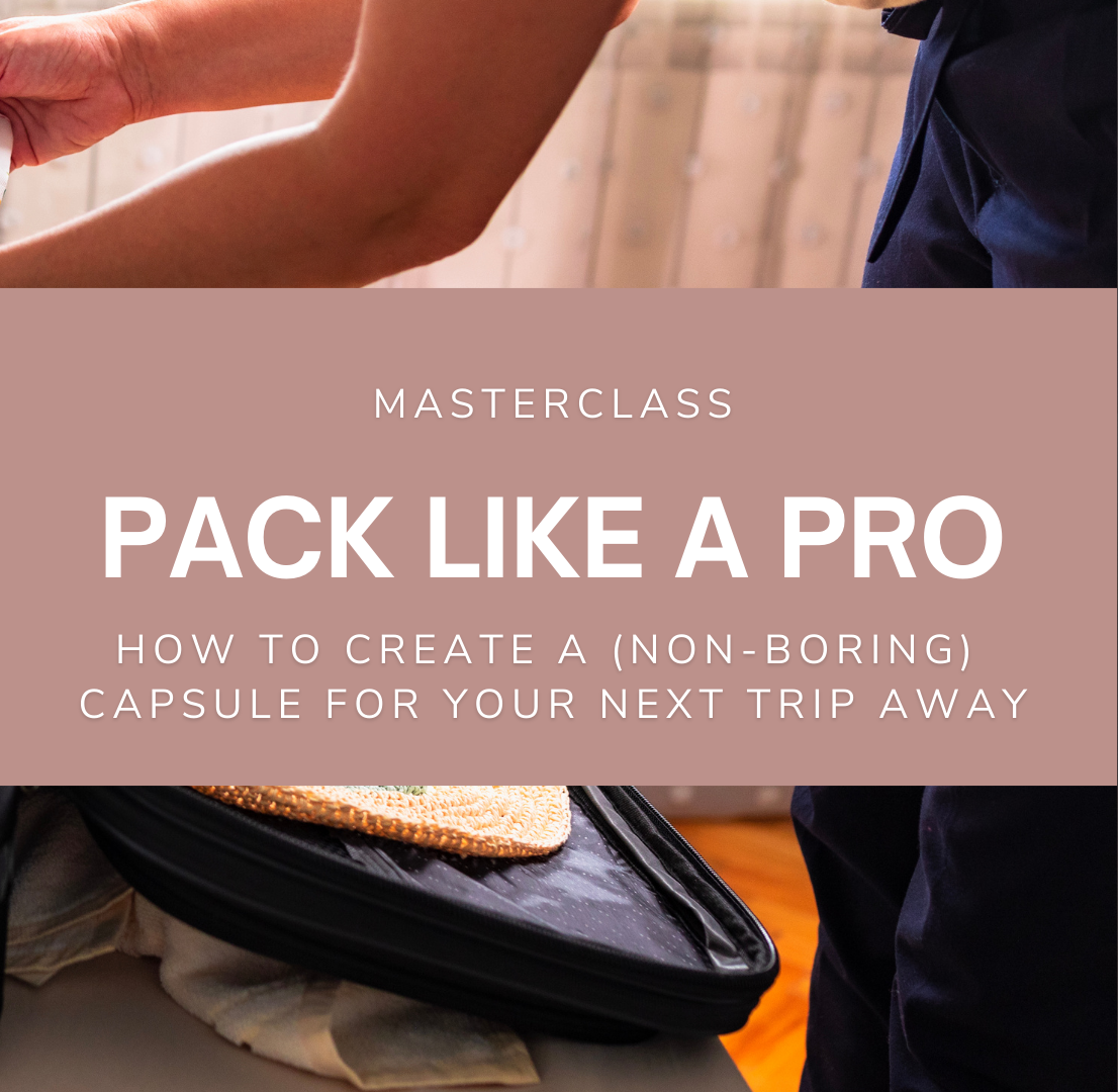 FREE and LIVE Online Masterclass - Pack Like a Pro