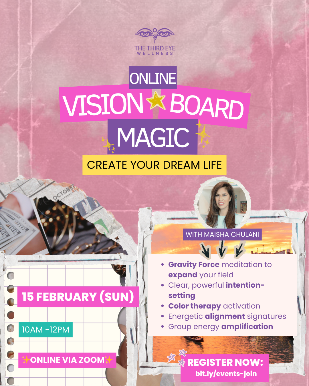 Vision Board Workshop (Online) 