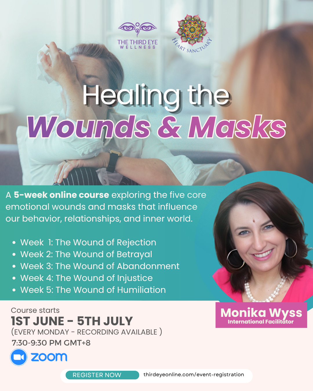 Healing the Wounds &amp; Marks with Monika Wyss
