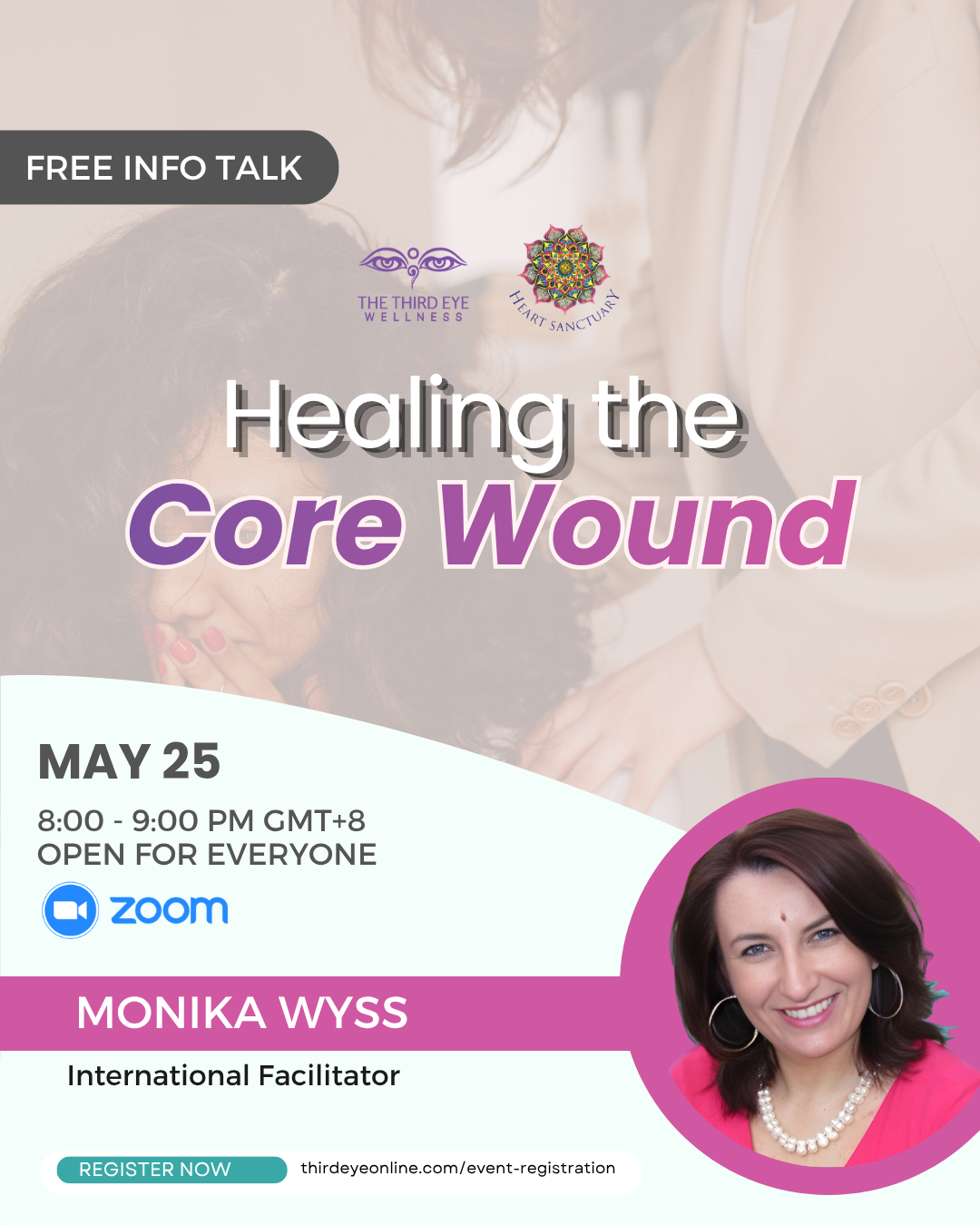InfoTalk: Healing the Wounds &amp; Marks with Monika Wyss