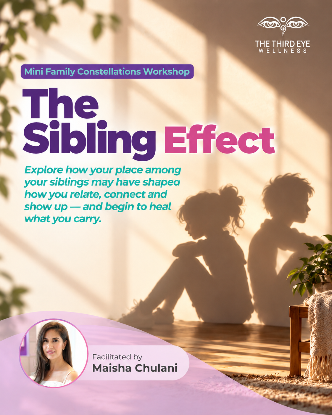 Mini Family Constellations Workshop: The Sibling Effect (Online)