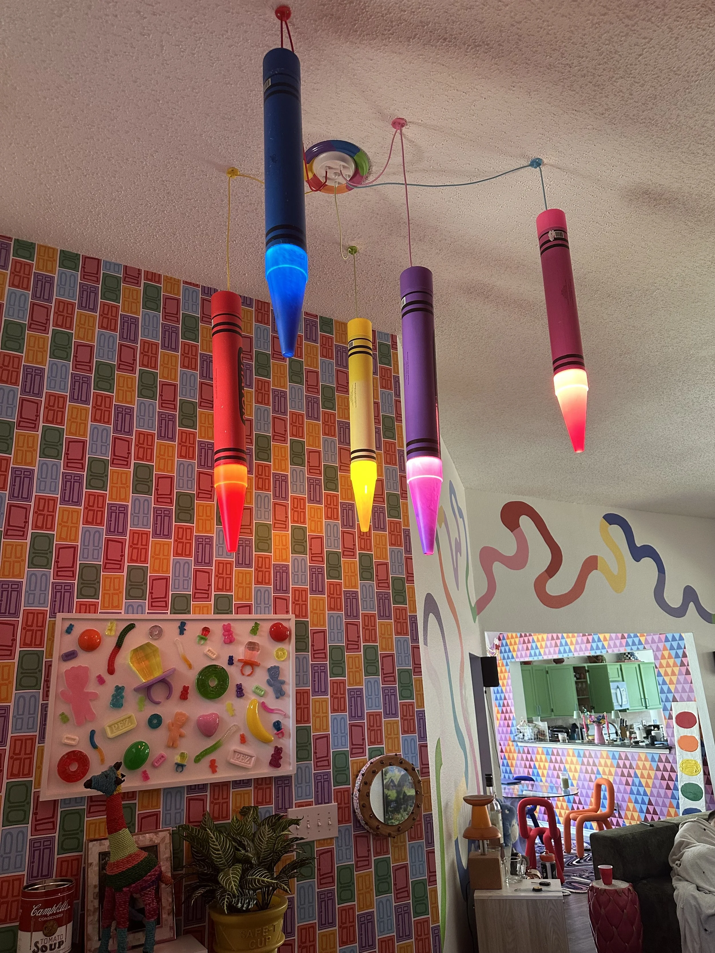 crayon chandelier with wallpaper.jpg