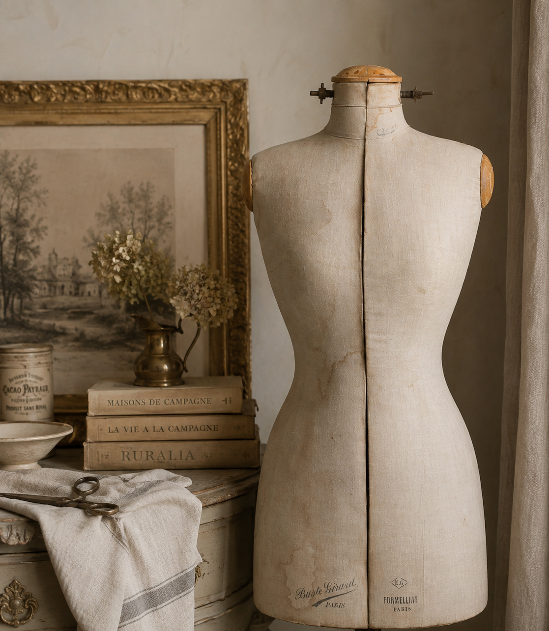 Antique French Dressmaker’s Mannequin – Paris