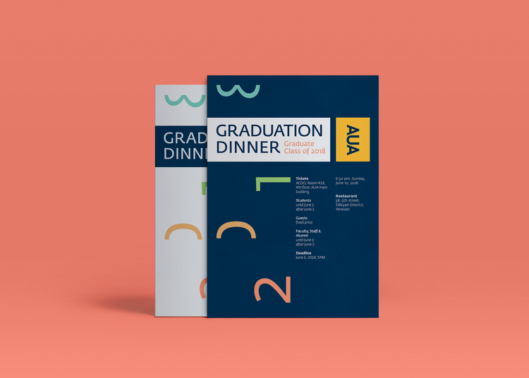 AUA Commencement 2018 brochure mockup4