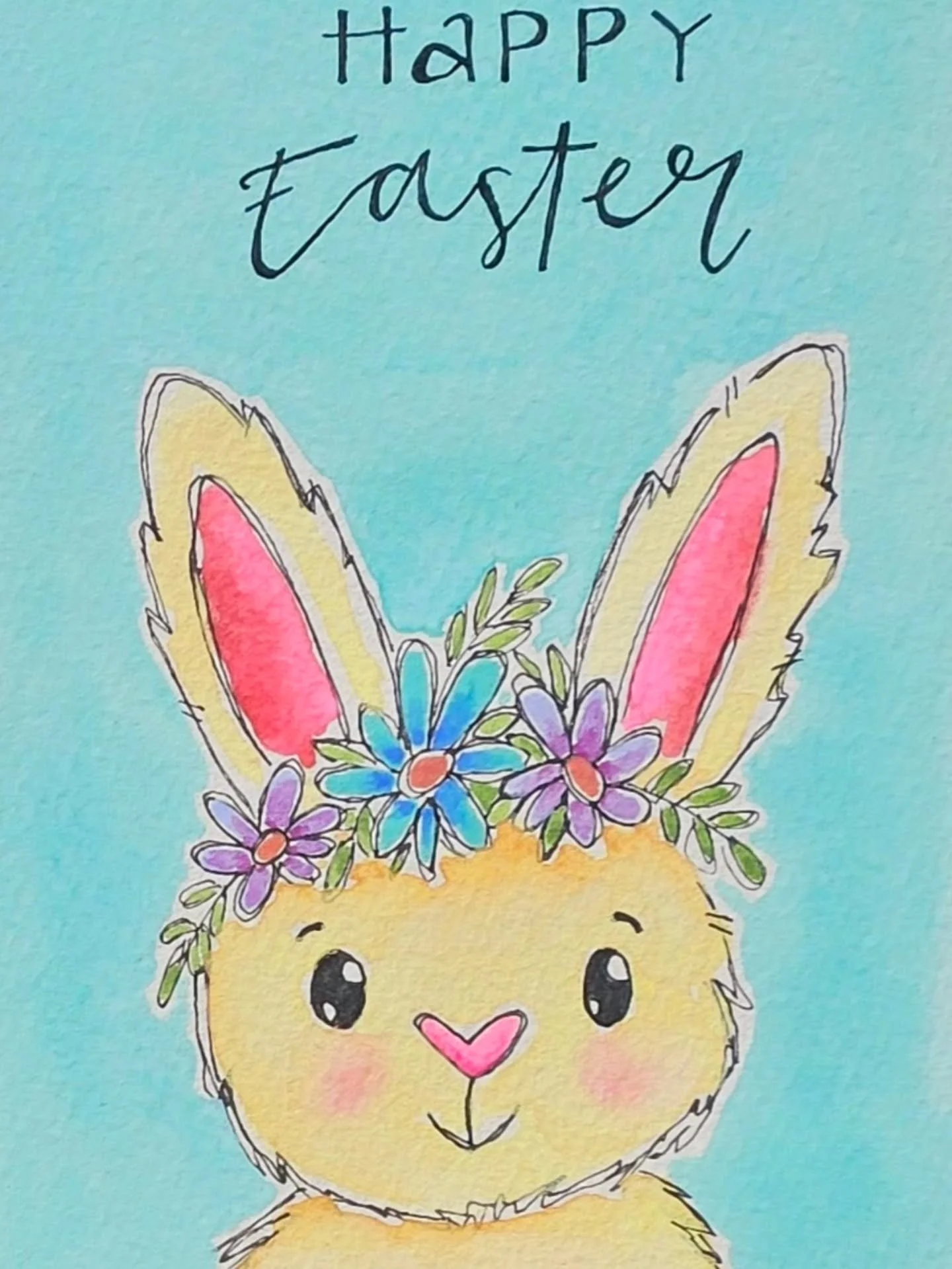A few little Easter paintings that will be turned into cards. Which one is your favourite?

(Bunny on the green background inspired by a face paint by @sparkles_and_smiles_nz 🙂)

#fizzbubbleartanddesign #easterpainting #watercolourandgouache #greeti