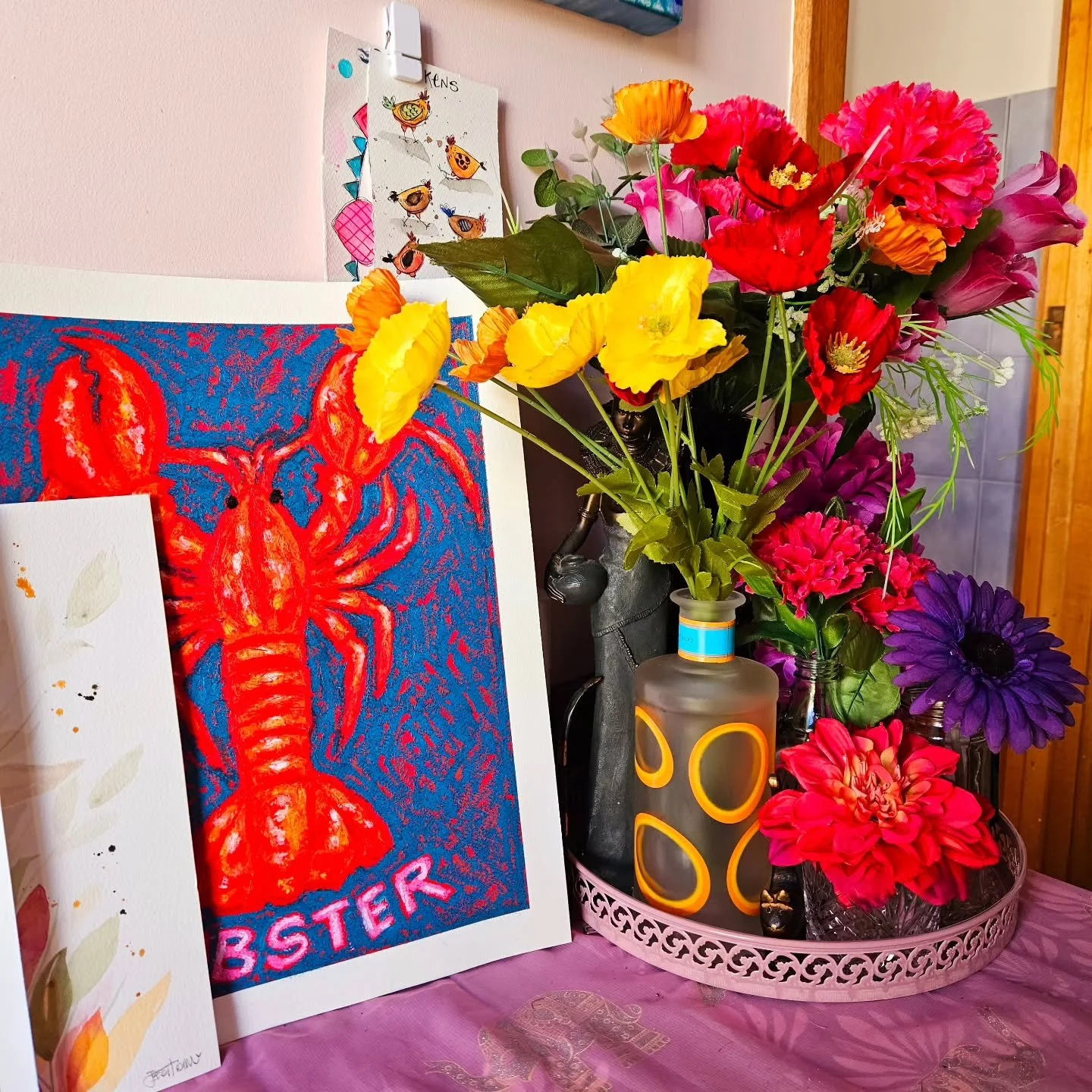 Colourful corners of my studio

#fizzbubbleartanddesign #artist #colourlover #studioviews #adelaide