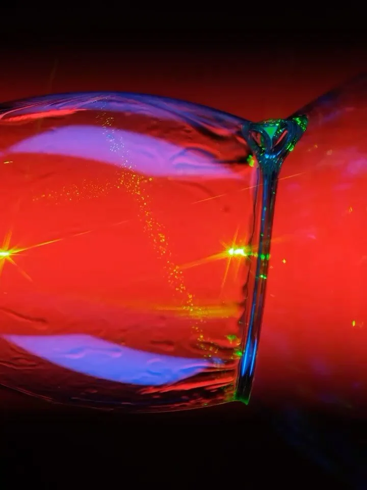 These experiments may not have been the most reasonable idea, but they produced some incredible visual results.

This series combines soap bubbles, lenses, and lasers - easily one of the most risky setups I&rsquo;ve attempted so far. Even though I to