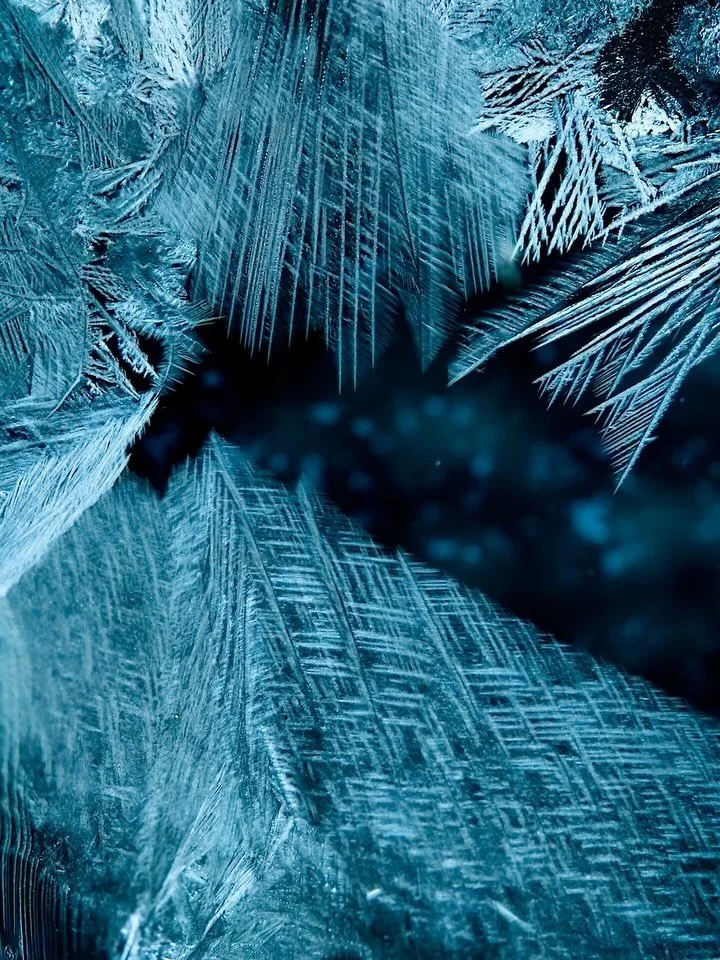 ❄️ A few moments from my new microscope crystallization experiments - including microscope footage, still frames, and behind-the-scenes shots from the process.

This time I wanted to create something that visually resembles freezing, without actually