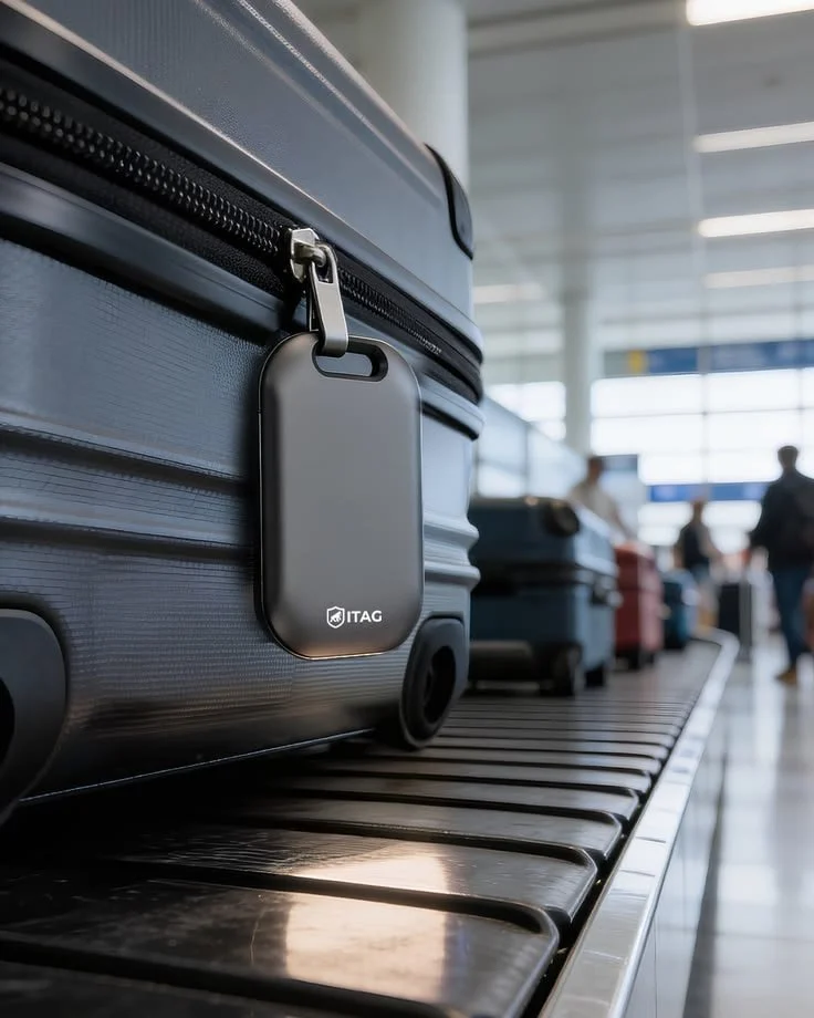 Localizador de maletas personalizado: el detalle corporativo para viajeros frecuentes