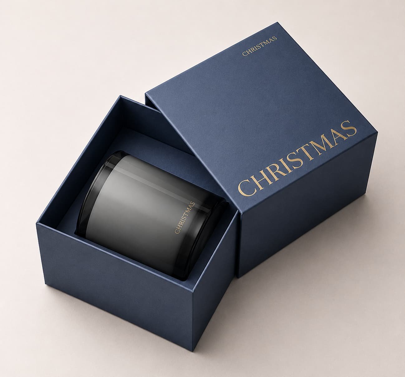 Vela Aromática Personalizada con Caja Premium