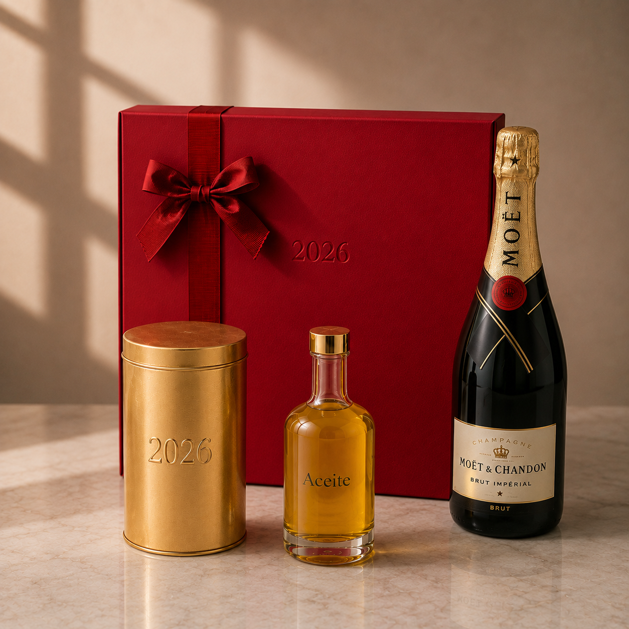 caja regalo personalizada navidad
