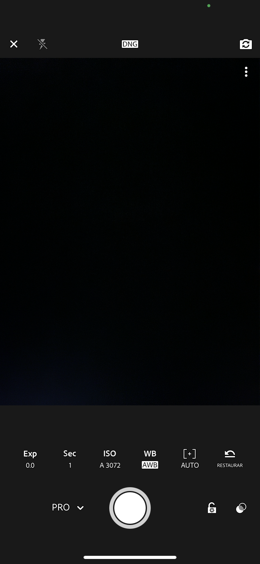 Lr interfaz of the Camera 