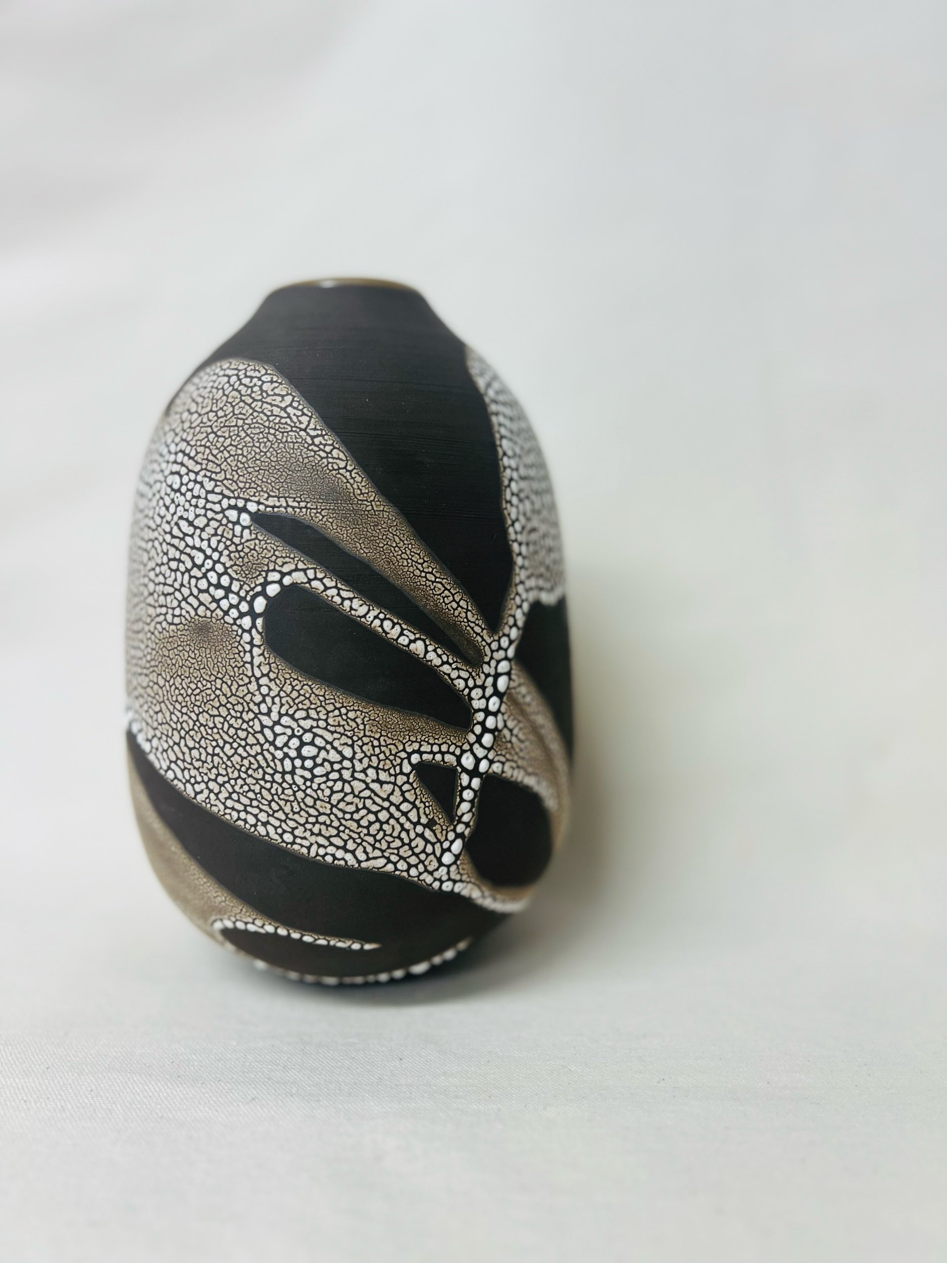 Handmade stoneware vase. Pottery inspired by nature. Statement decor. Modern rustic ceramics. Made in Scotland, UK. Handcrafted artisan Pottery.