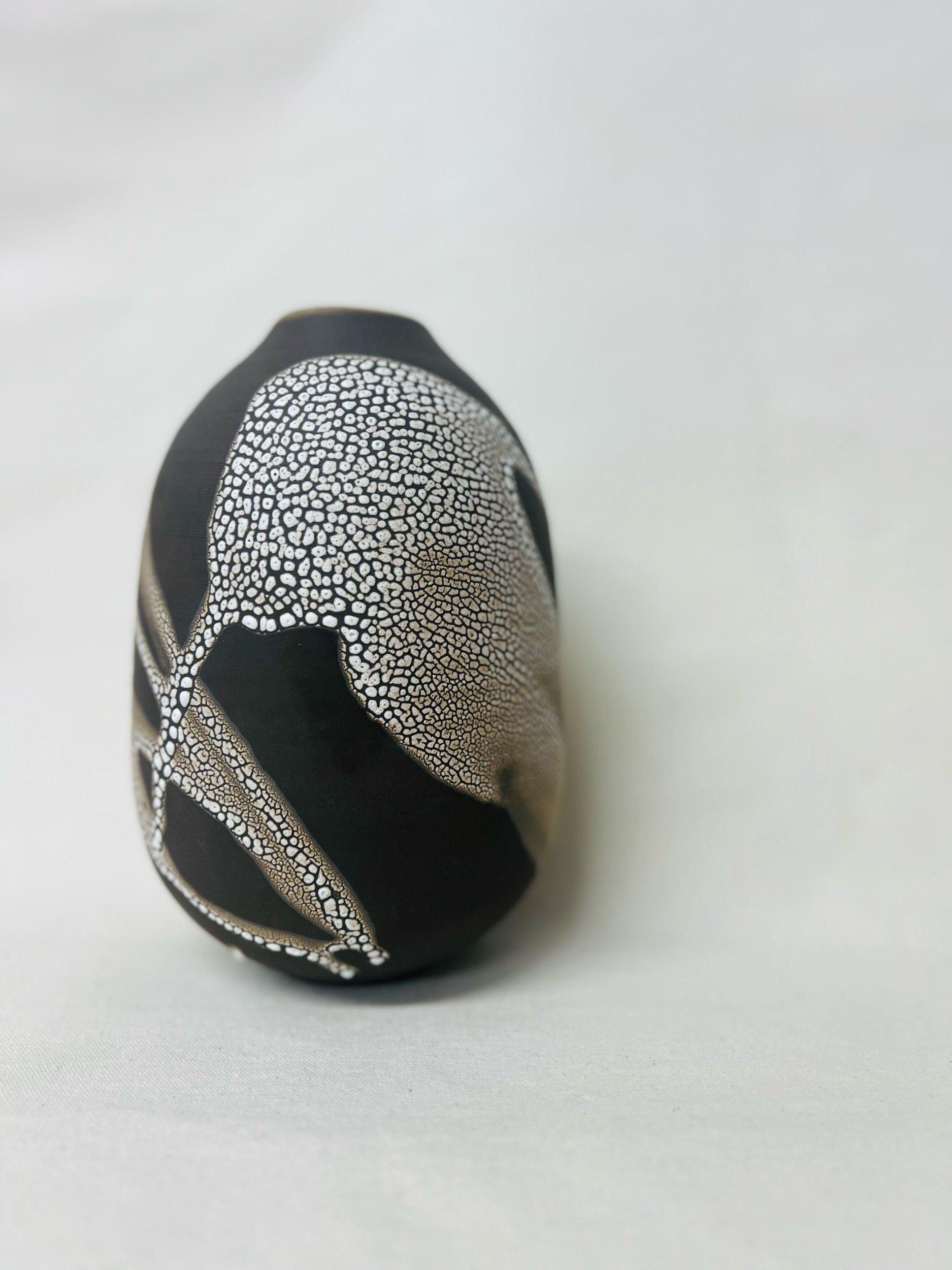 Handmade stoneware vase. Pottery inspired by nature. Statement decor. Modern rustic ceramics. Made in Scotland, UK. Handcrafted artisan Pottery.