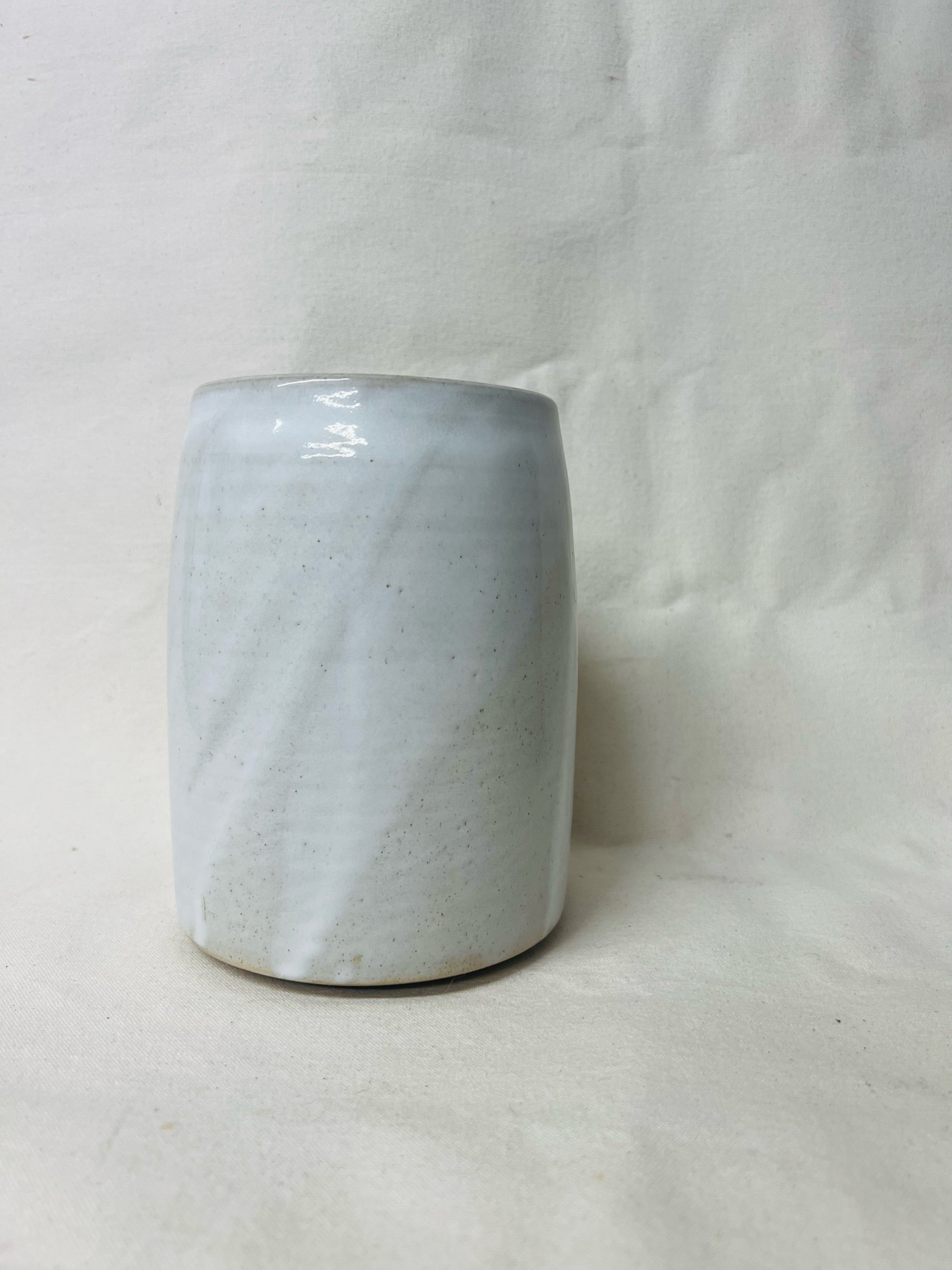 Handmade utensil holder, made in Scotland. Handmade kitchen storage. Modern rustic kitchen decor. Handmade pottery, Scotland.