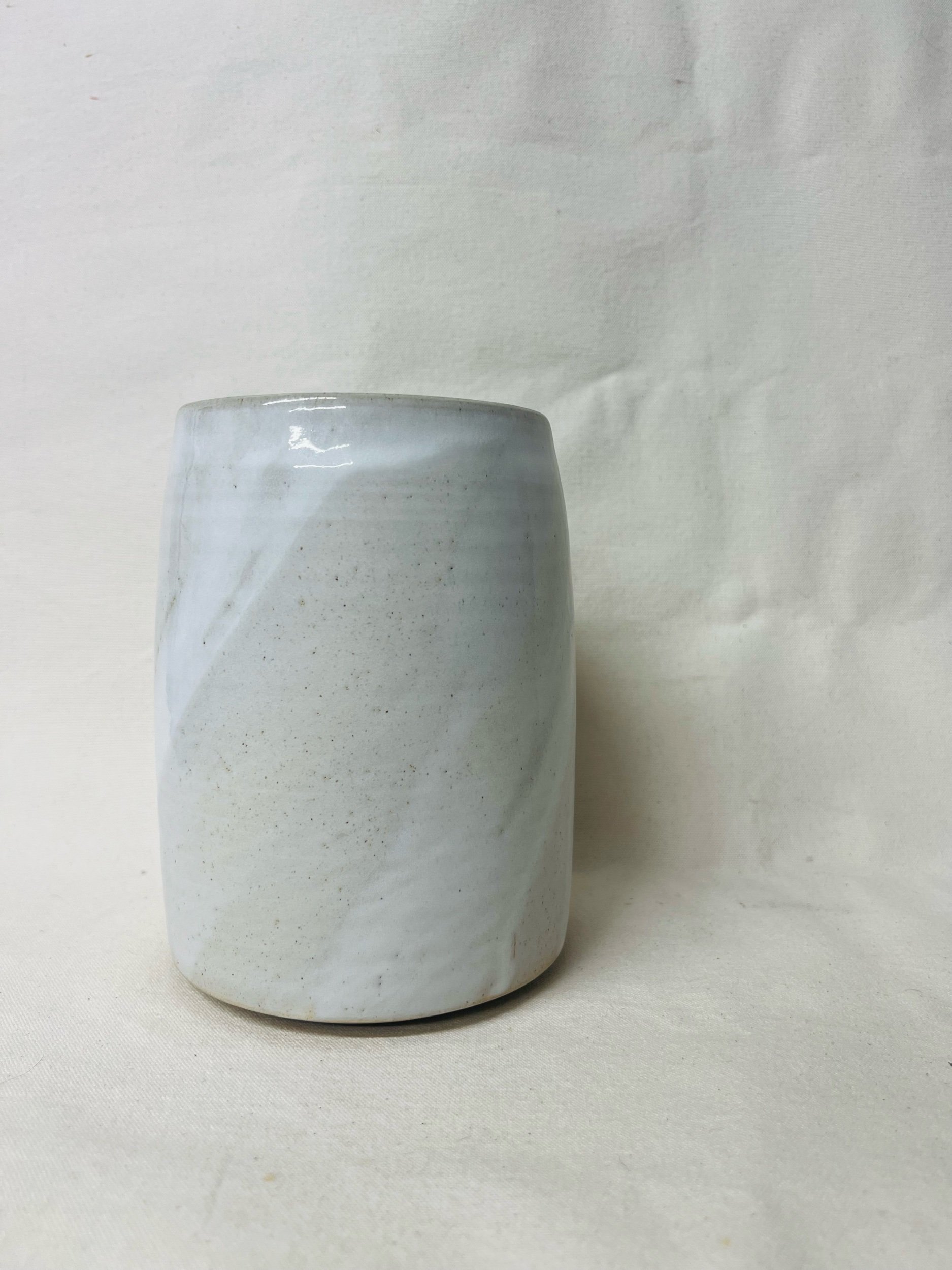 Handmade utensil holder, made in Scotland. Handmade kitchen storage. Modern rustic kitchen decor. Handmade pottery, Scotland.